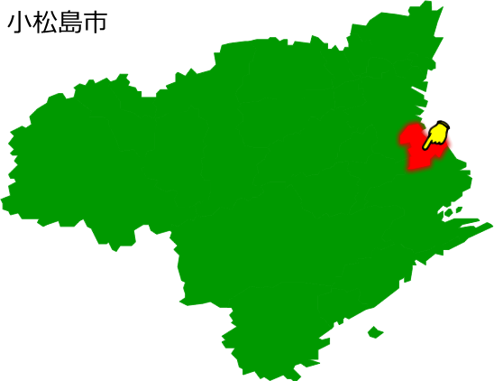 小松島市の場所を示す画像1