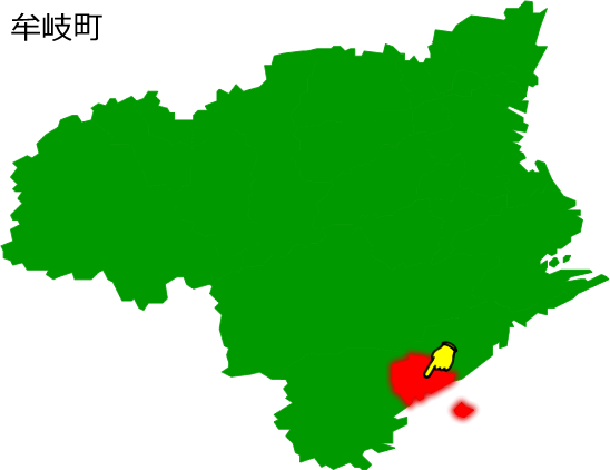 牟岐町の場所を示す画像1