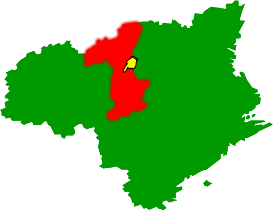 美馬市の場所を示す画像2