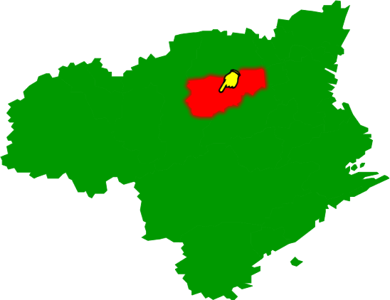 吉野川市の場所を示す画像2