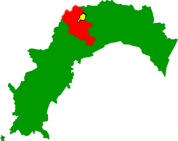 いの町の場所を示す画像2