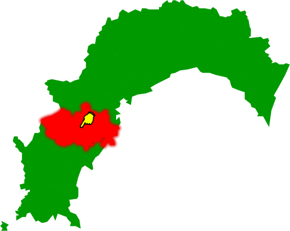 四万十町の場所を示す画像2