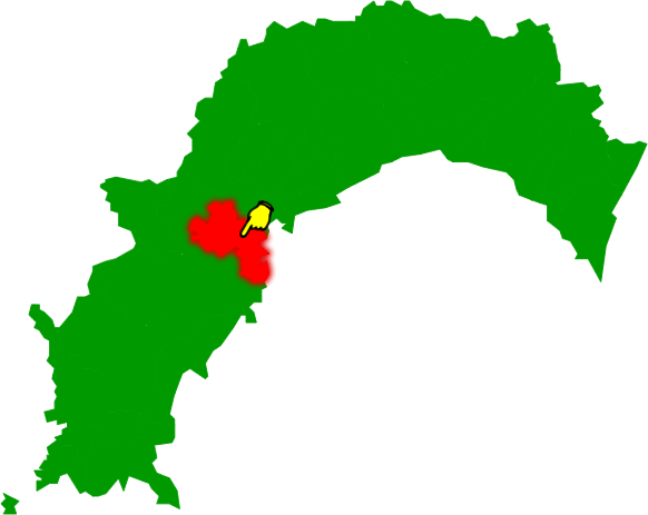 中土佐町の場所を示す画像2