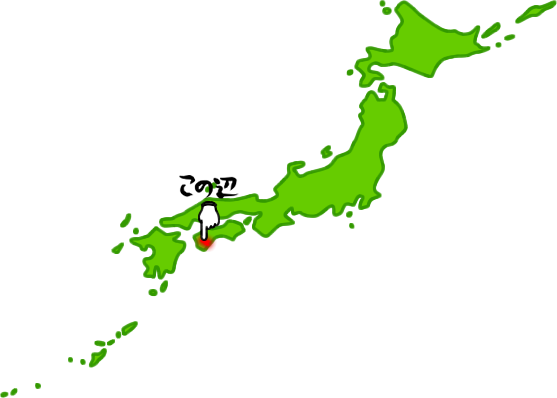 四万十市の場所を示す画像6