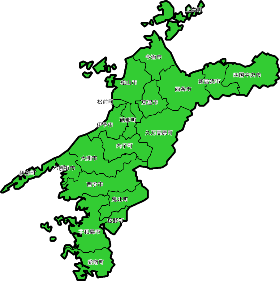 四国 地図 イラスト 最高のイラストと図面