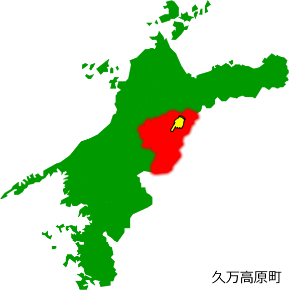 久万高原町の場所を示す画像1