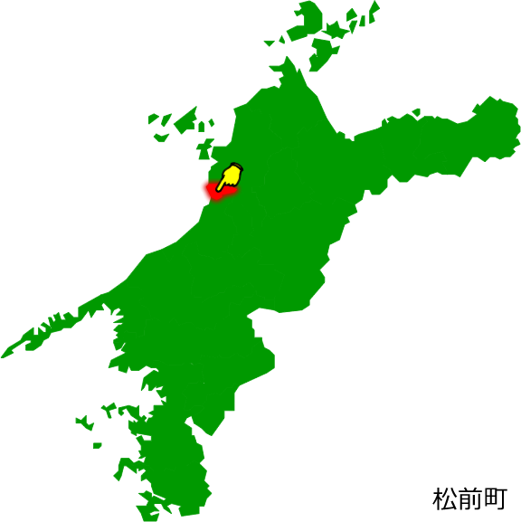 松前町の場所を示す画像1