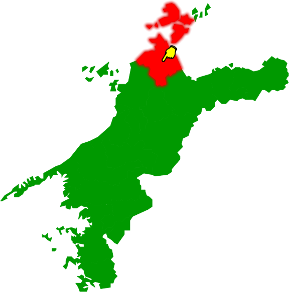 今治市の場所を示す画像2