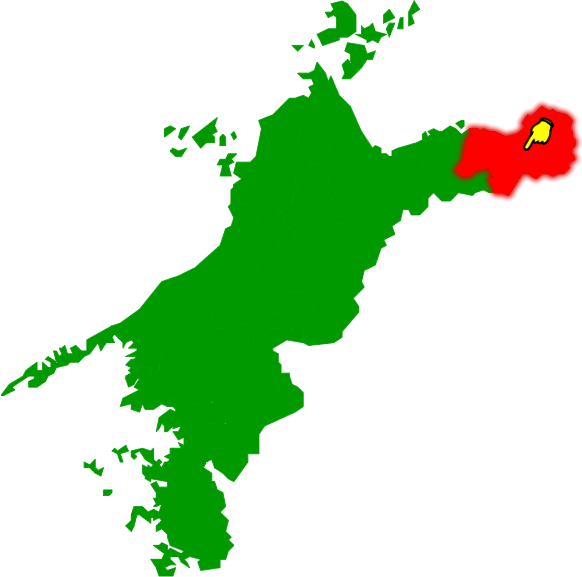 四国中央市の場所を示す画像2