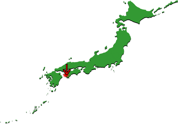 宇和島市の場所を示す画像4