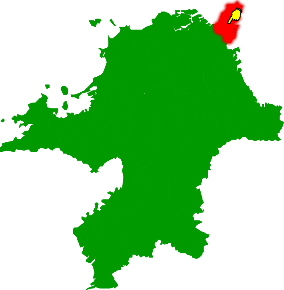 北九州市門司区の場所を示す画像2