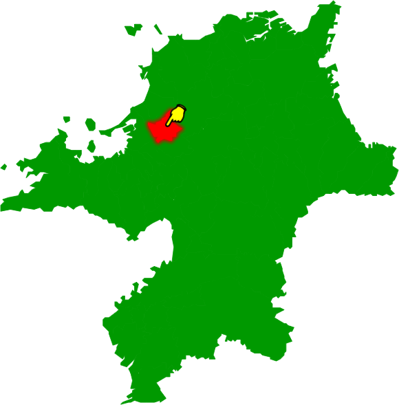 久山町の場所を示す画像2