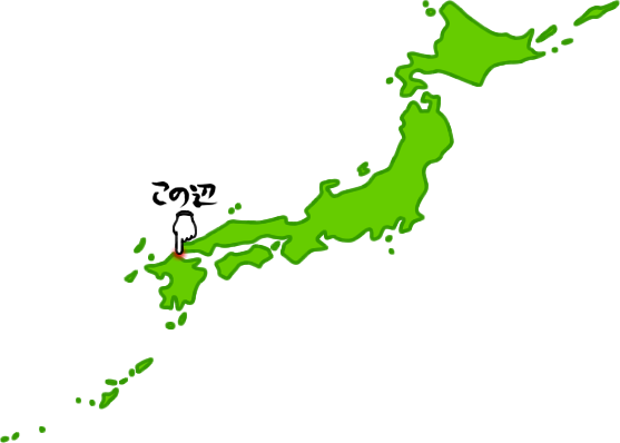 北九州市若松区の場所を示す画像6