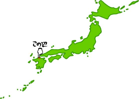 篠栗町の場所を示す画像6