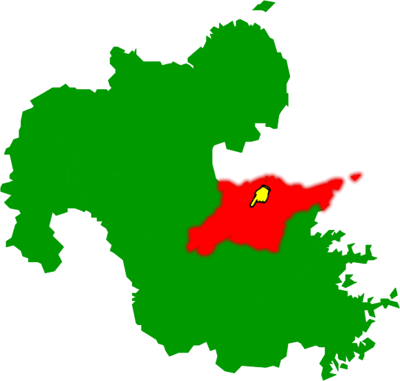 大分市の場所を示す画像2