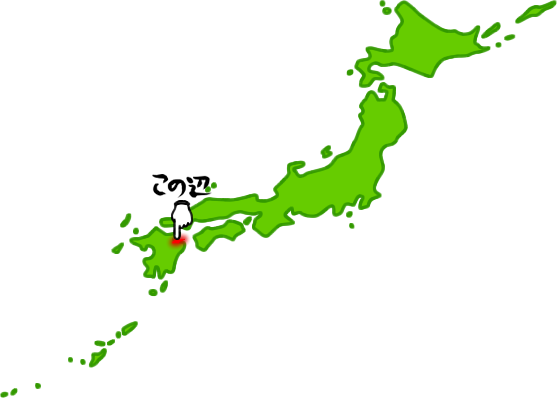 大分市の場所を示す画像6