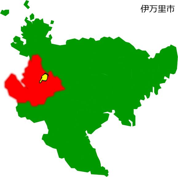 伊万里市の場所を示す画像1