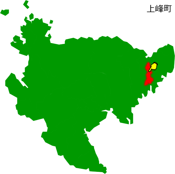 上峰町の場所を示す画像1