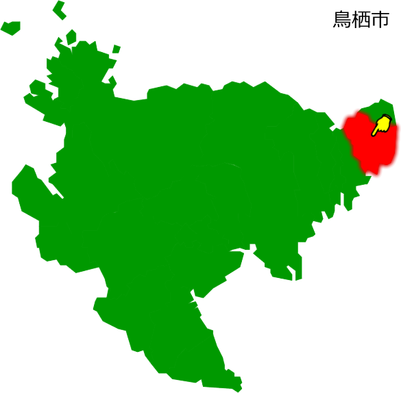 鳥栖市の場所を示す画像1