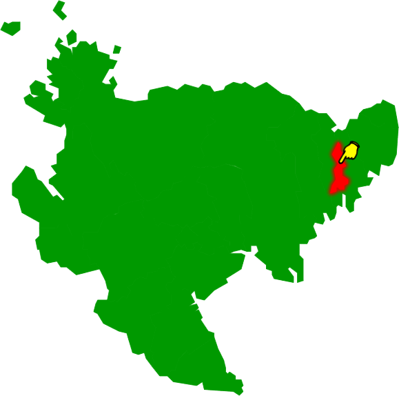 上峰町の場所を示す画像2