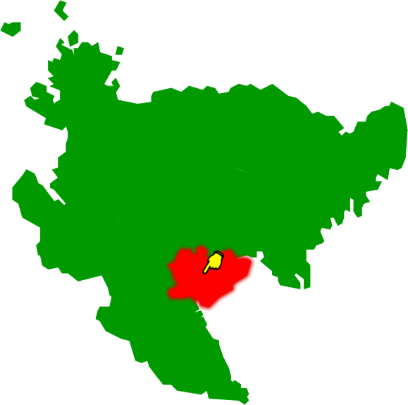 白石町の場所を示す画像2