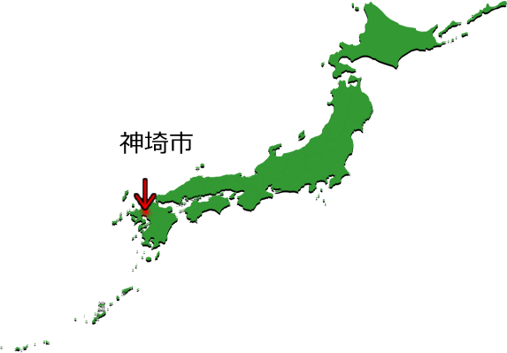 神埼市の場所を示す画像3