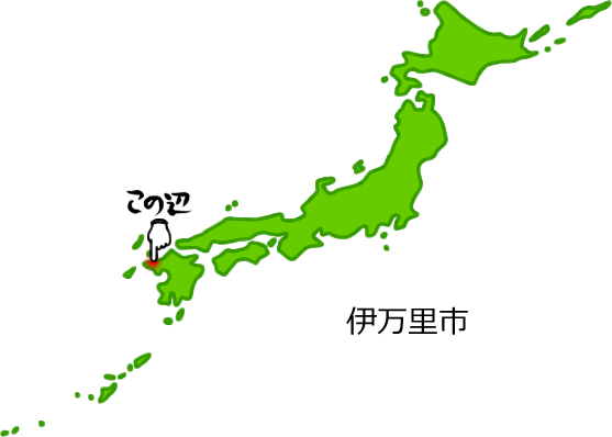 伊万里市の場所を示す画像5