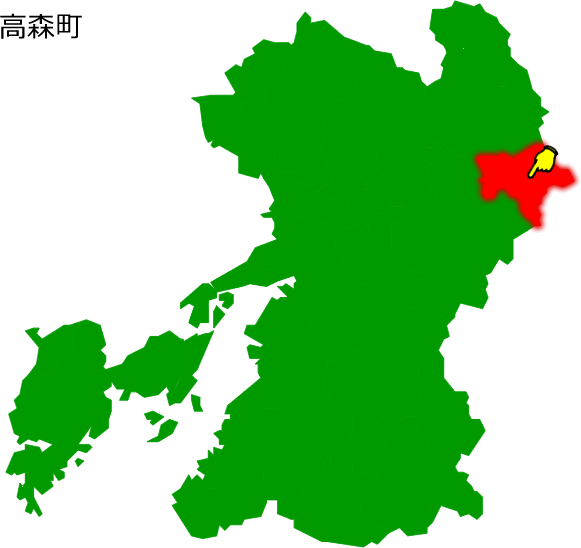 高森町の場所を示す画像1