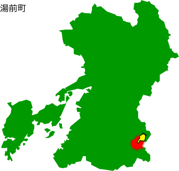 湯前町の場所を示す画像1