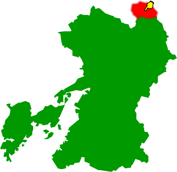 小国町の場所を示す画像2