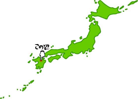 南小国町の場所を示す画像6
