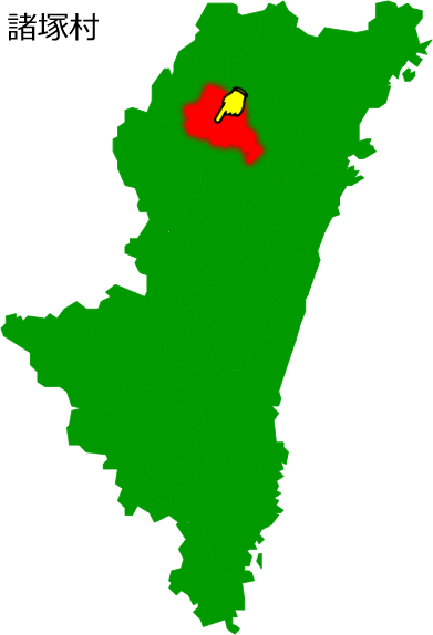 諸塚村の場所を示す画像1