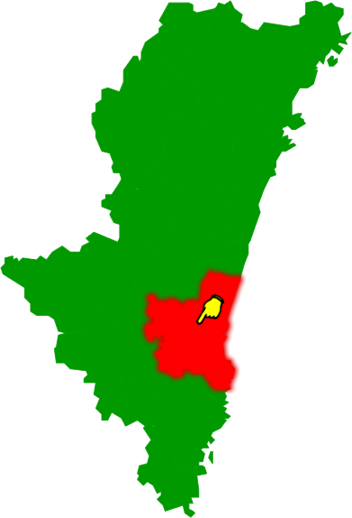 宮崎市の場所を示す画像2