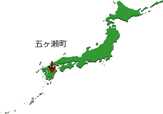 五ヶ瀬町の場所を示す画像3