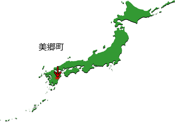 美郷町の場所を示す画像3