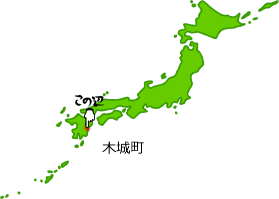 木城町の場所を示す画像5