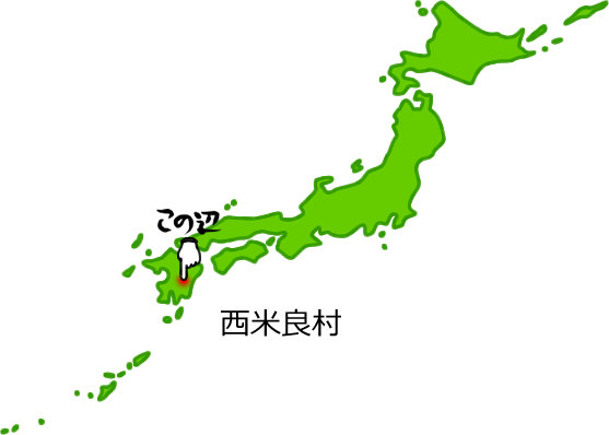 西米良村の場所を示す画像5