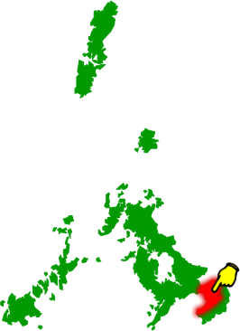 雲仙市の場所を示す画像2