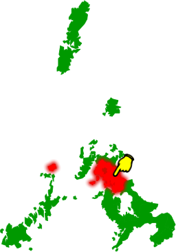 佐世保市の場所を示す画像2