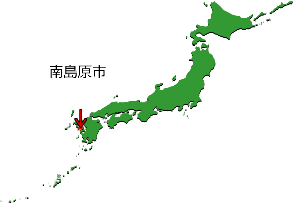 南島原市の場所を示す画像3