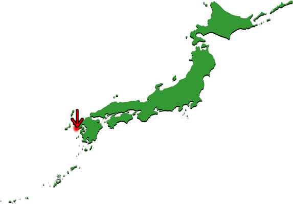 長崎市の場所を示す画像4