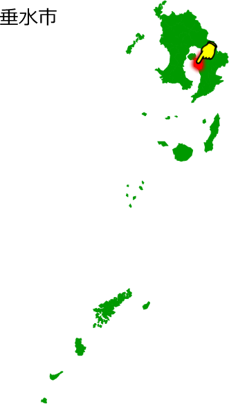 垂水市の場所を示す画像1