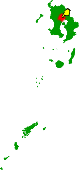 姶良市の場所を示す画像2