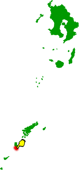 伊仙町の場所を示す画像2