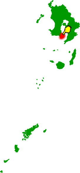 指宿市の場所を示す画像2