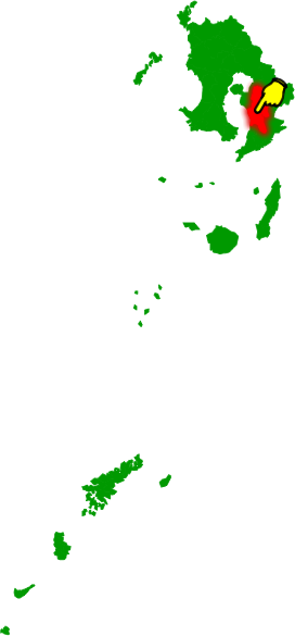 鹿屋市の場所を示す画像2