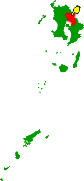 霧島市の場所を示す画像2