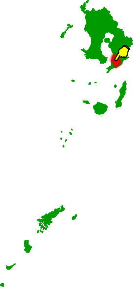 錦江町の場所を示す画像2