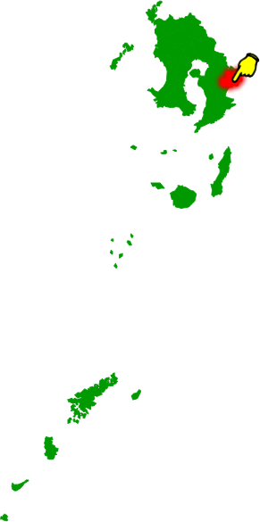 志布志市の場所を示す画像2