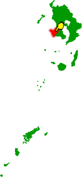 南さつま市の場所を示す画像2